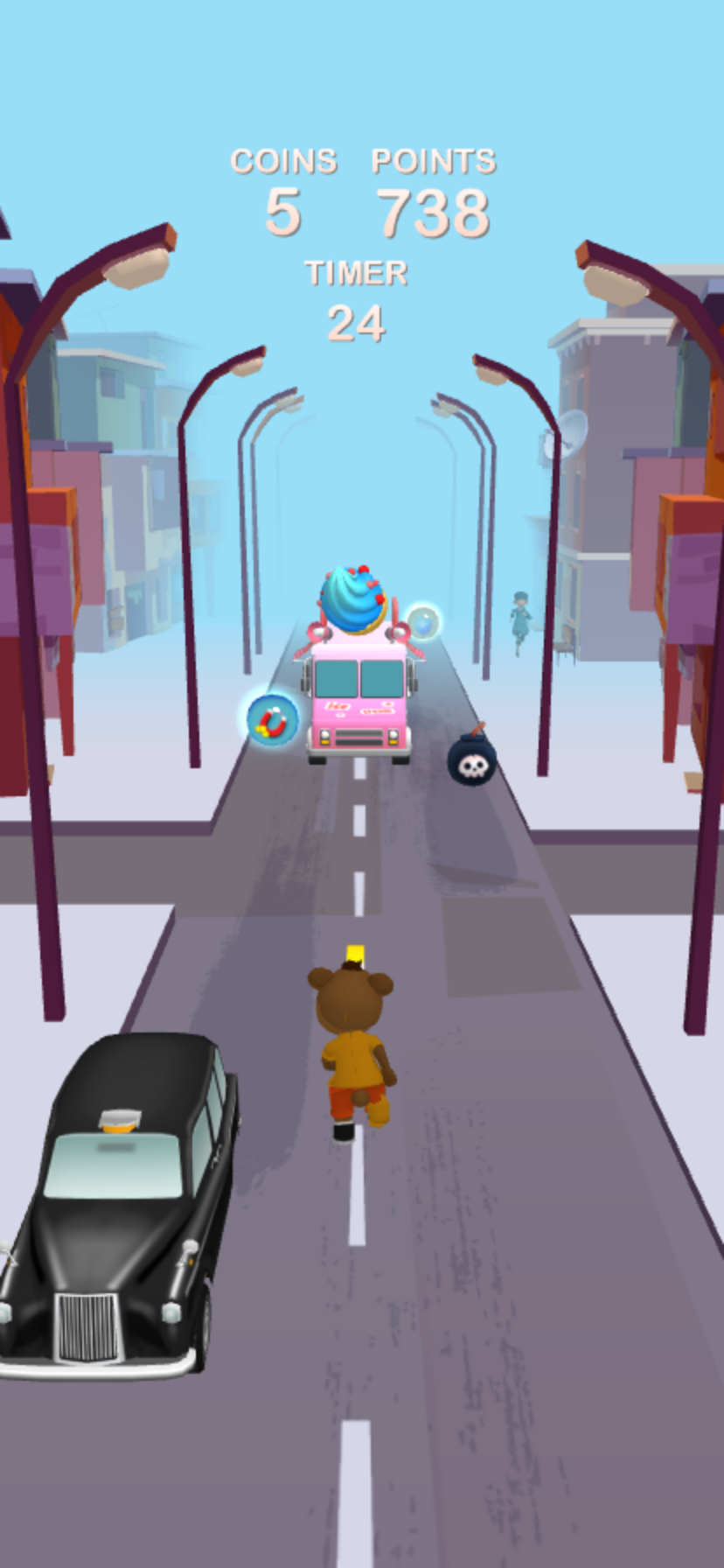 Speedy Bear Game Screenshot