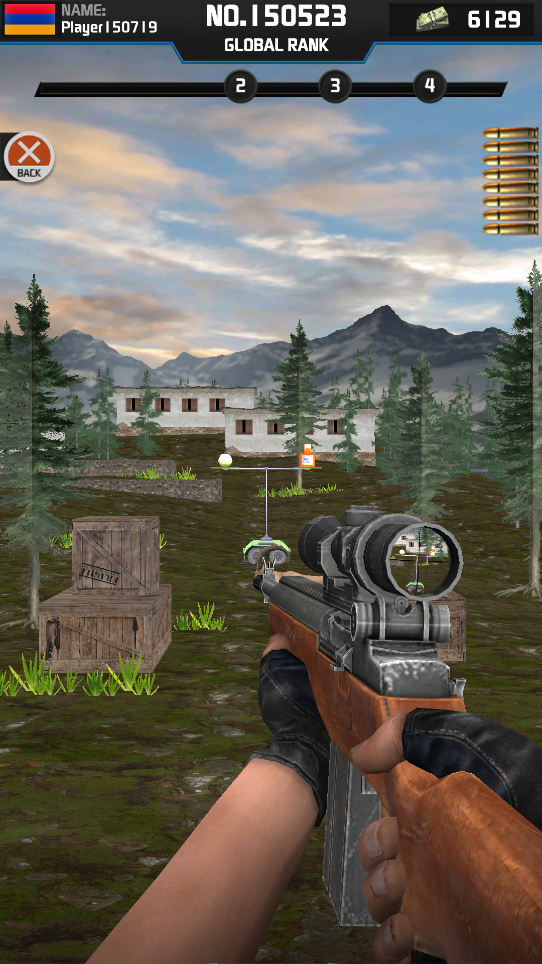 Screenshot 1 of Bậc thầy bắn cung: Trận đấu bắn mục tiêu 3D 1.0.6