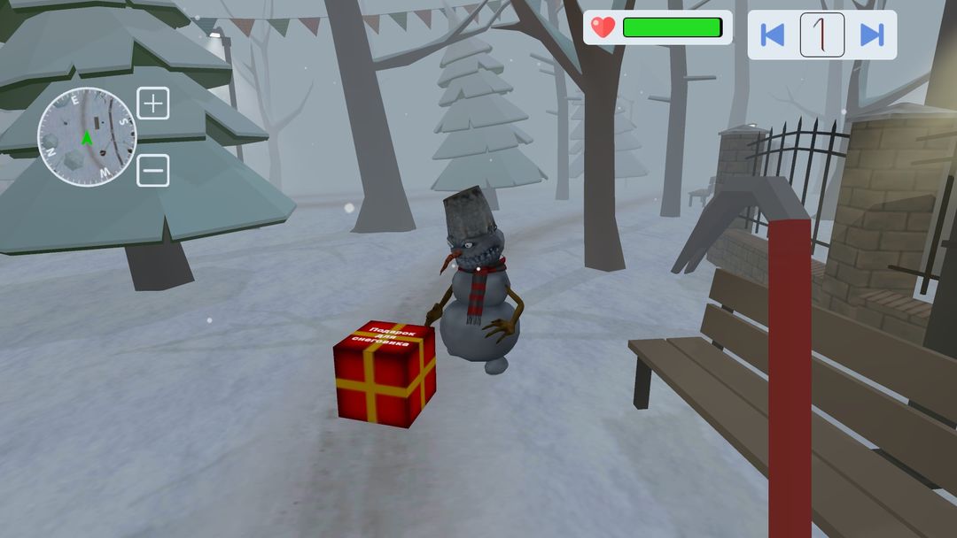 Screenshot of Evil Snowmen 2