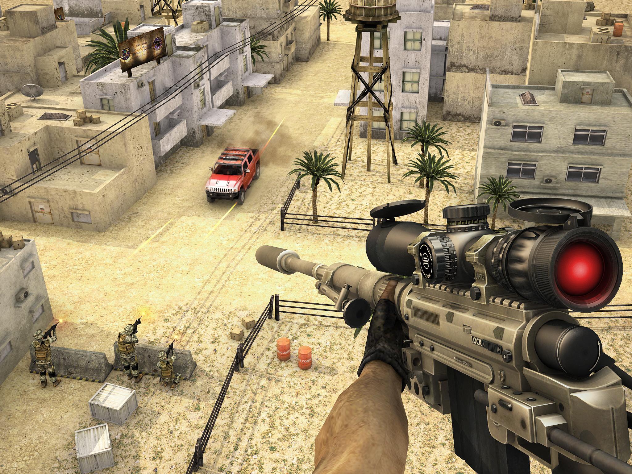 War Duty Sniper 3D Game Screenshot