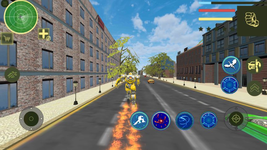 Dragon Robot monster truck transform : Wars games screenshot game