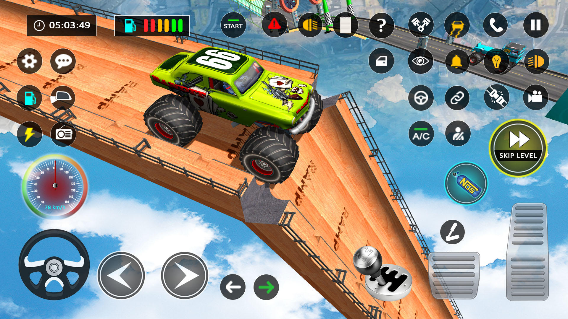 Ảnh chụp màn hình Extreme Monster Truck Games 3D