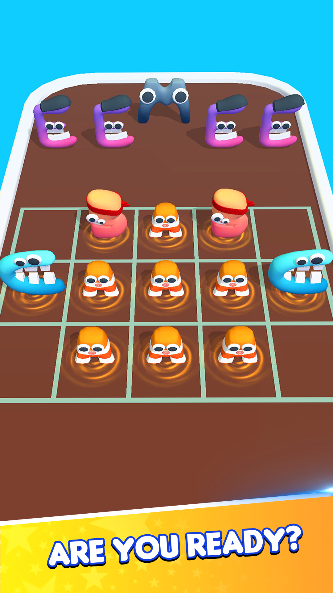 Screenshot of Merge ABC Lore: Letter Run