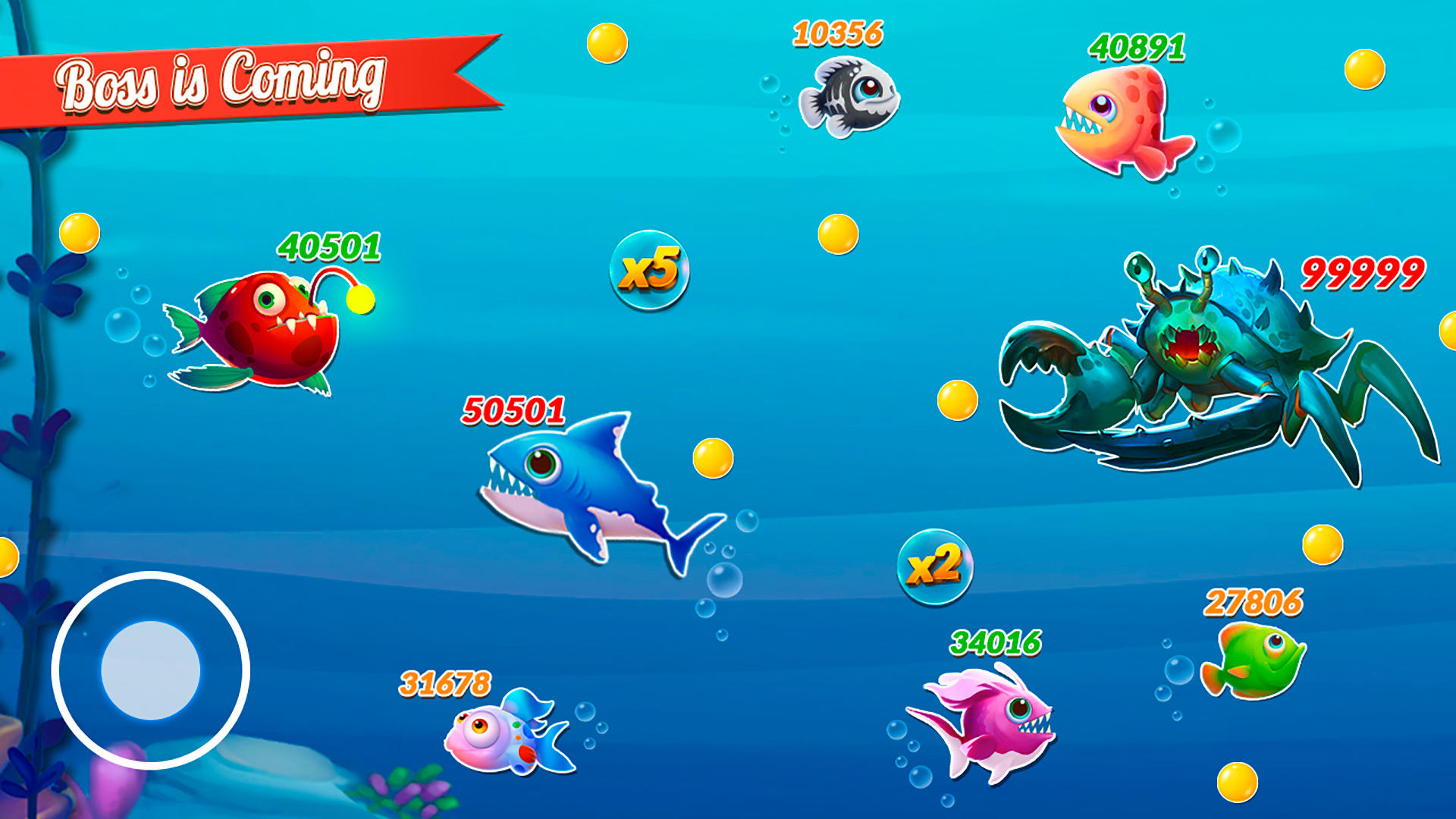 Fish.IO Fish Games Shark Games Game Screenshot