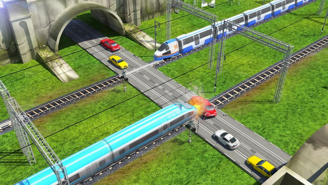 Screenshot of Euro Train Racing Game 2017- M
