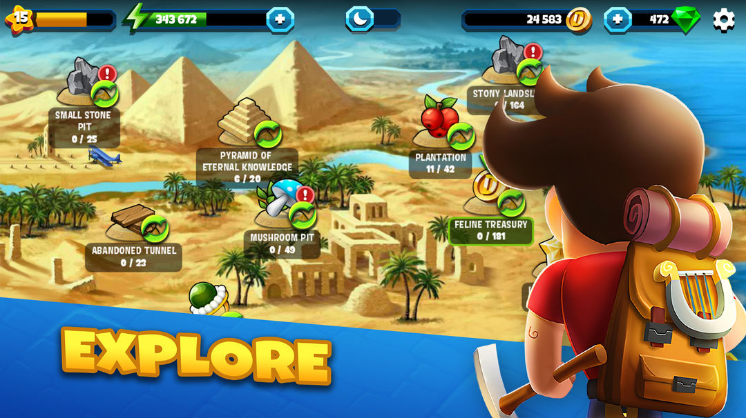 Diggy's Adventure: Puzzle Tomb screenshot game