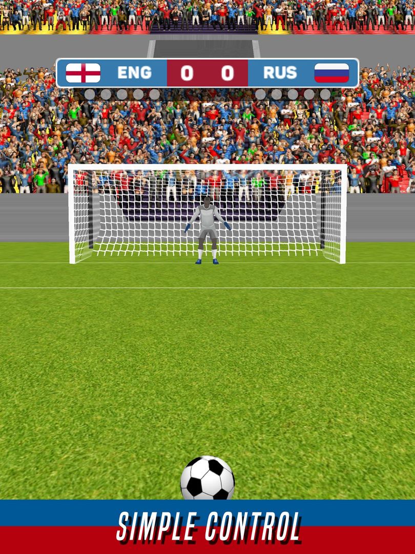Penalty Soccer Olympic & Euro ภาพหน้าจอเกม