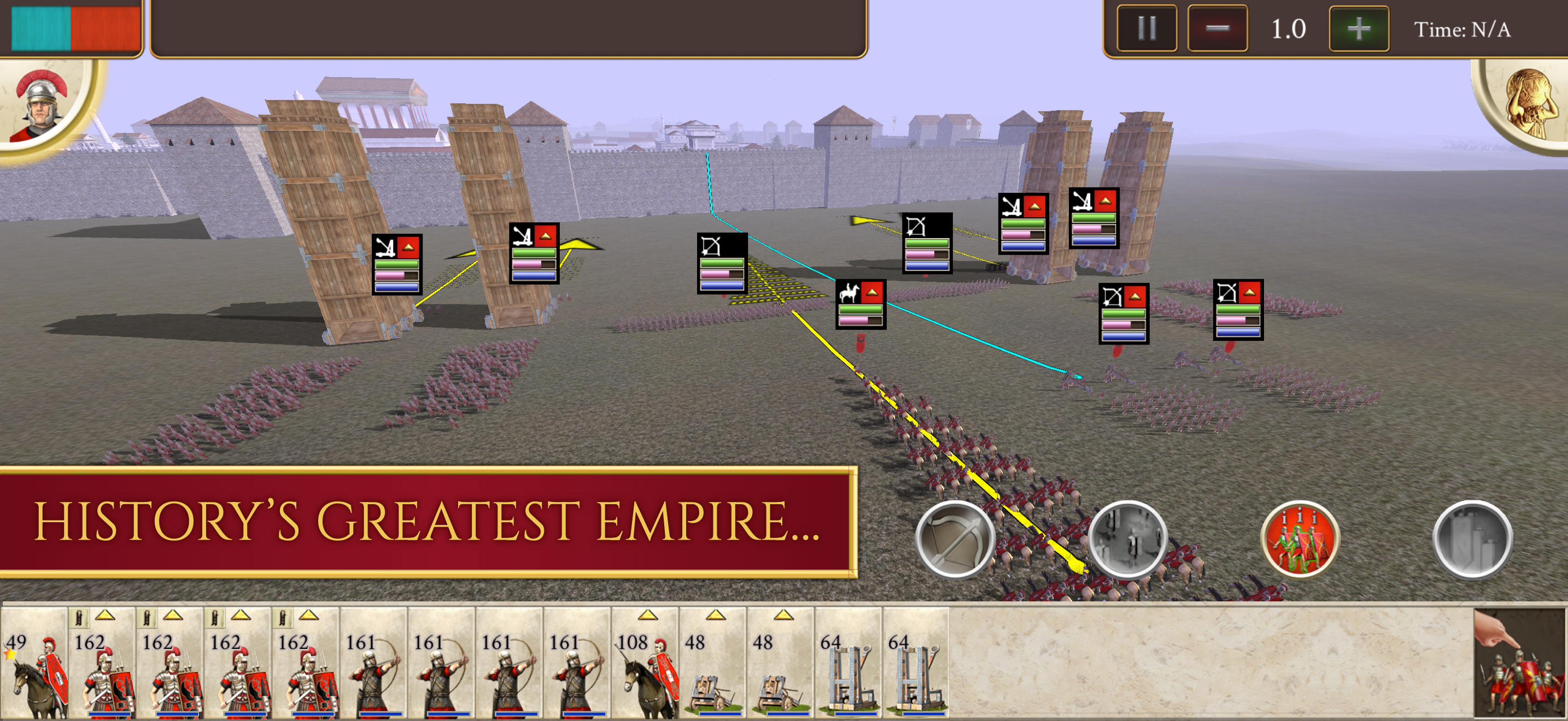 ROME: Total War Game Screenshot