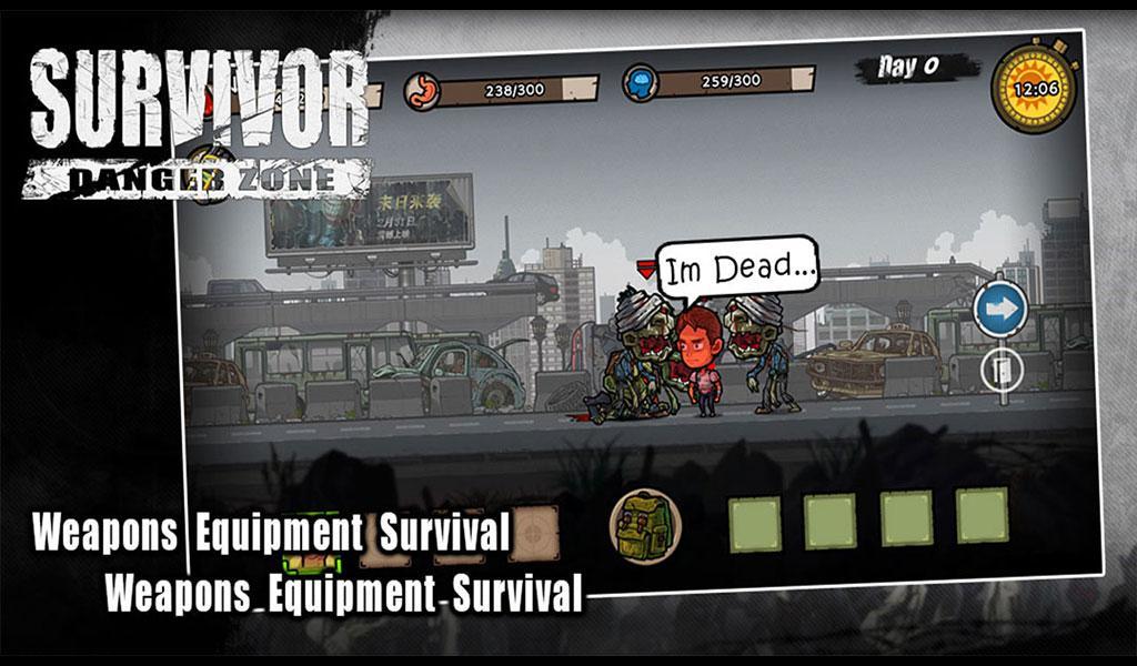 Survivor - DangerZone Game Screenshot