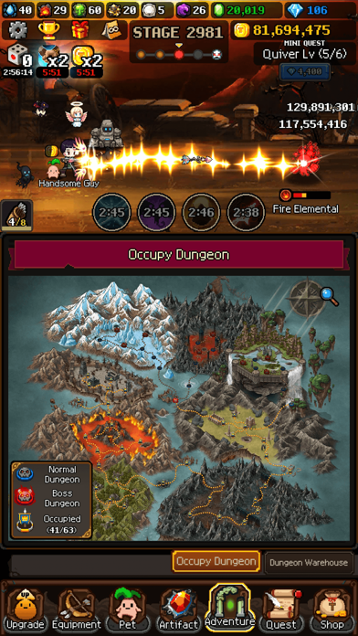 Screenshot of Dungeon & Hunter : Idle RPG