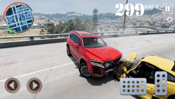 Auto Crash Test Car Simulator Game Screenshot