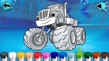 Playtime With Blaze and the Monster Machines Game Screenshot