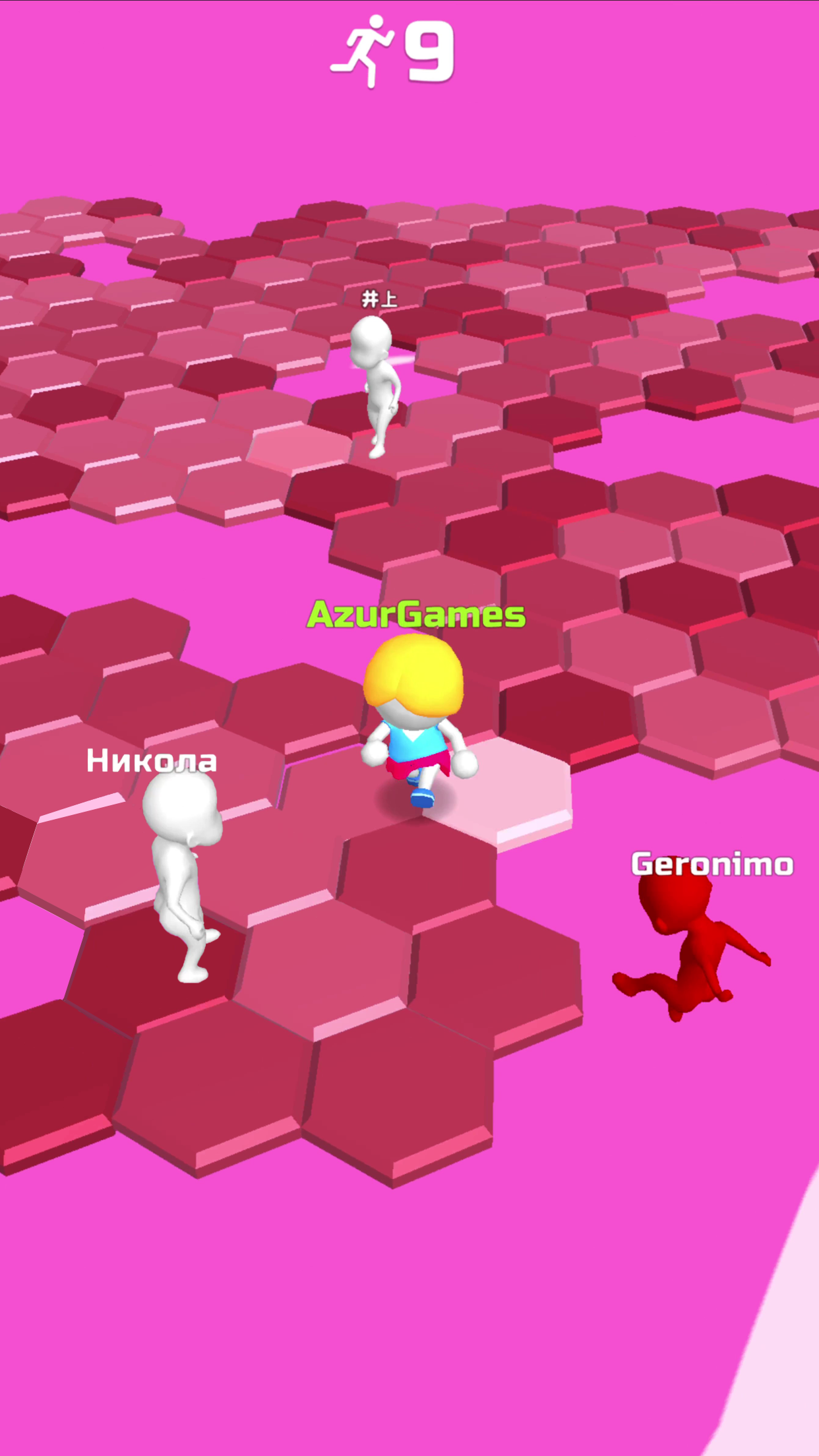 Do Not Fall .io Game Screenshot