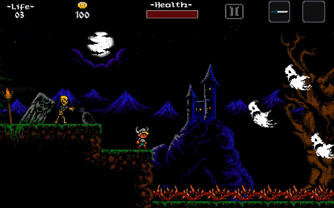 Screenshot of Ghoulboy - Dark sword of Goblin-Action platform