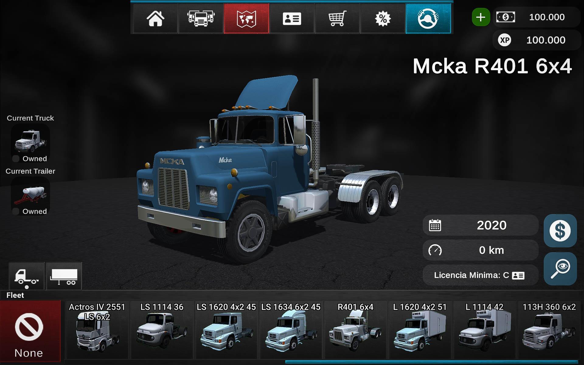 Screenshot 1 of 그랜드 트럭 시뮬레이터 2 1.0.34f3