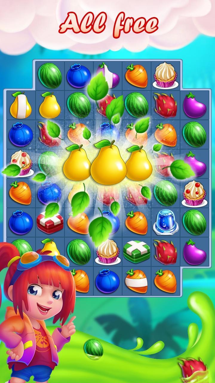 Fruits mania: Match3 Adventure Game Screenshot