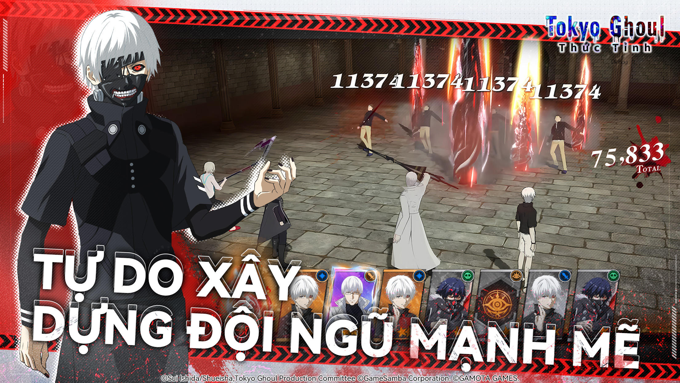 Tokyo Ghoul：Thức Tỉnh Game Screenshot