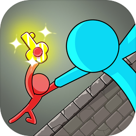 Stickman Red boy and Blue girl