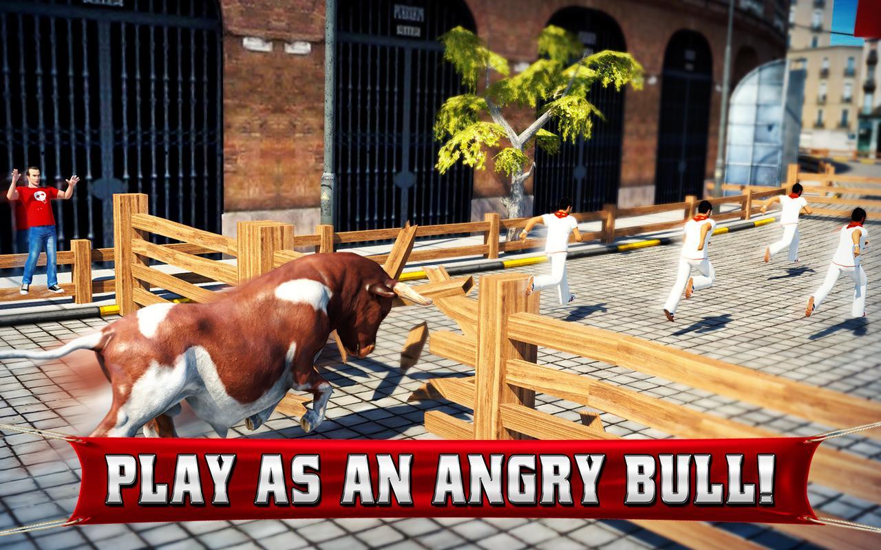 Angry Bull 2016 Game Screenshot