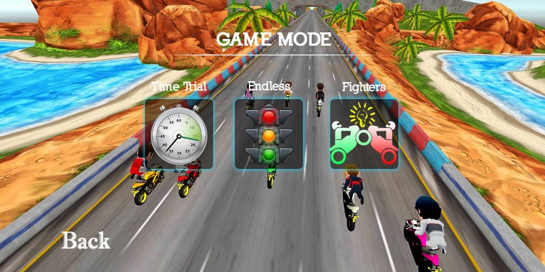 Screenshot of Bike racer 2019