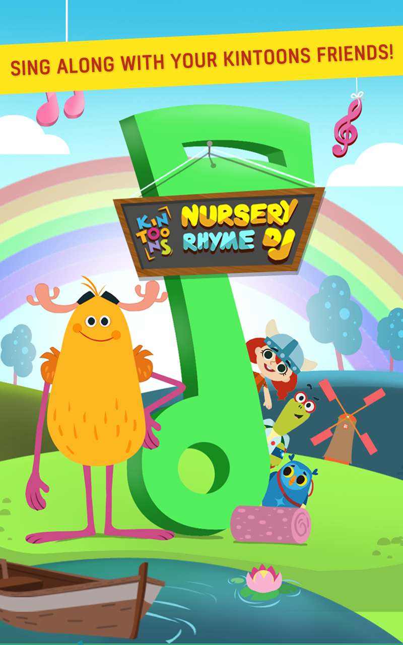 Nursery Rhymes DJ - KinToons Game Screenshot