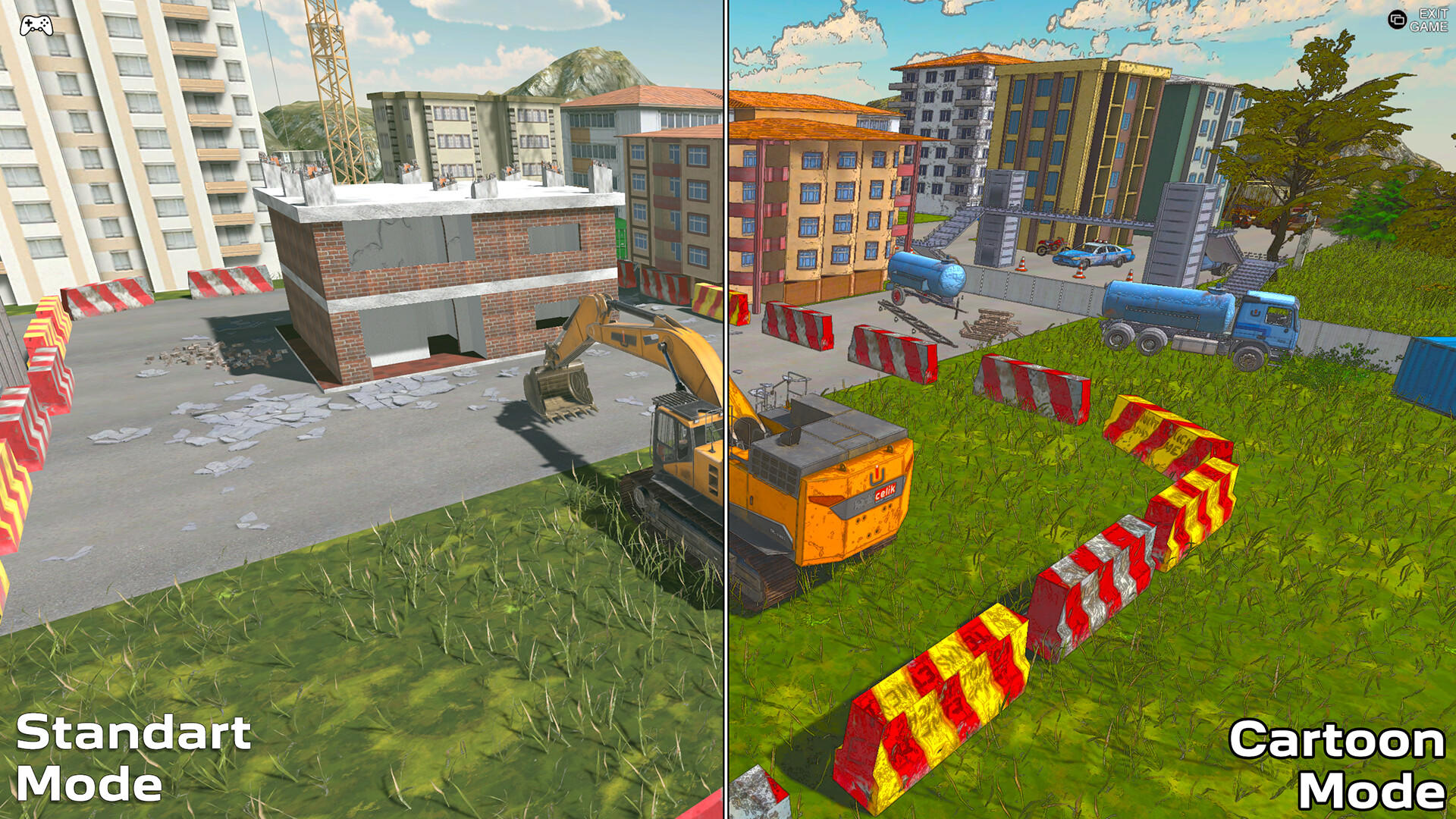 Excavator Simulator REMAKE Game Screenshot