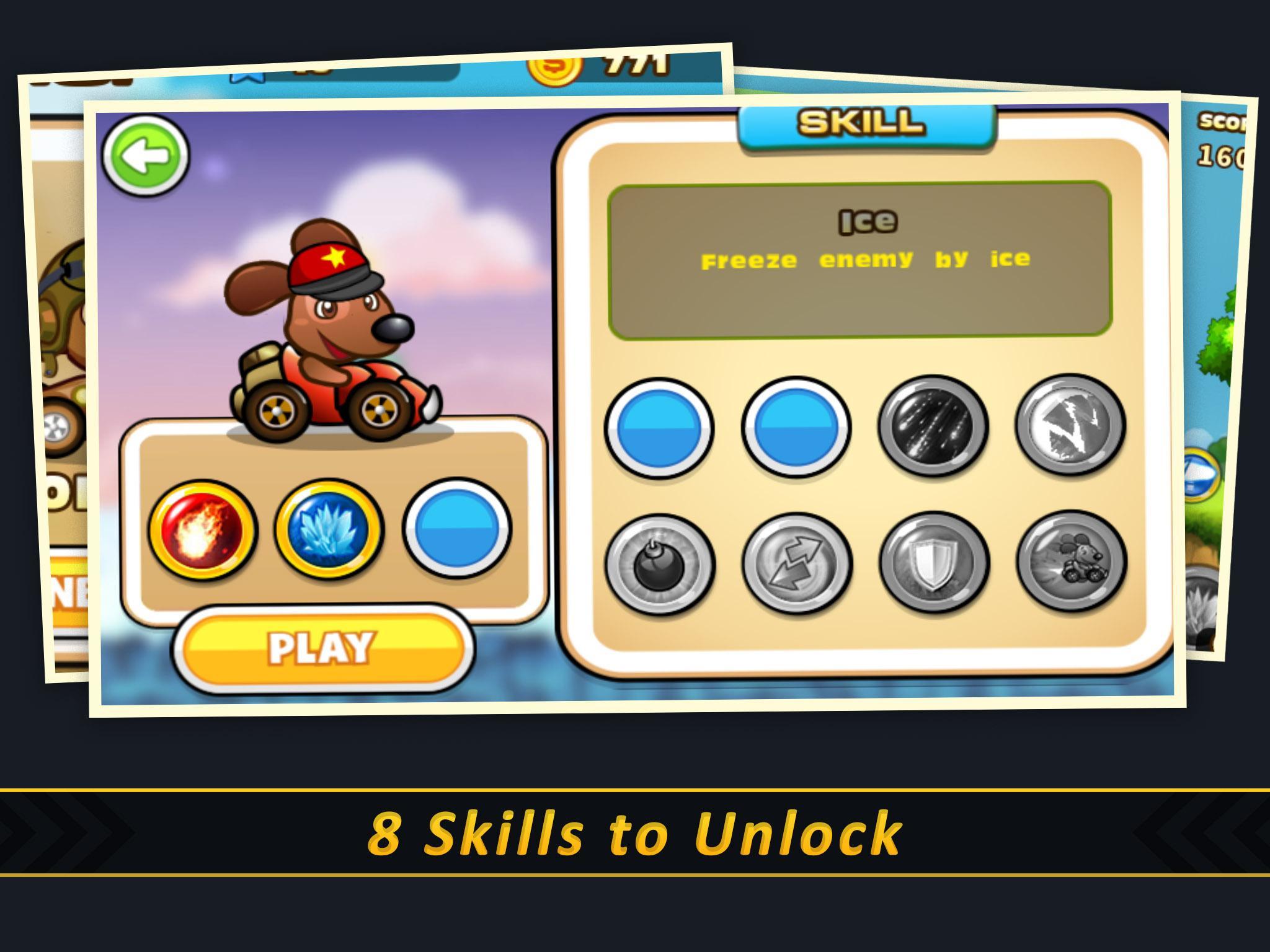 Safari Racing Game Screenshot