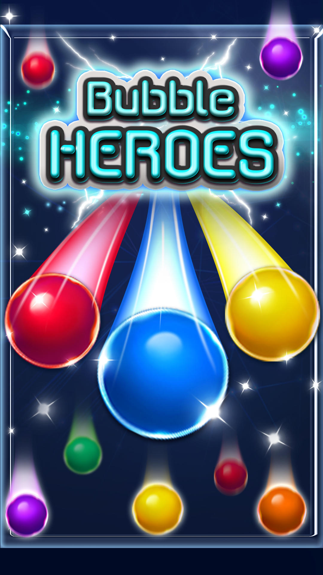 Bubble Heroes Galaxy Game Screenshot