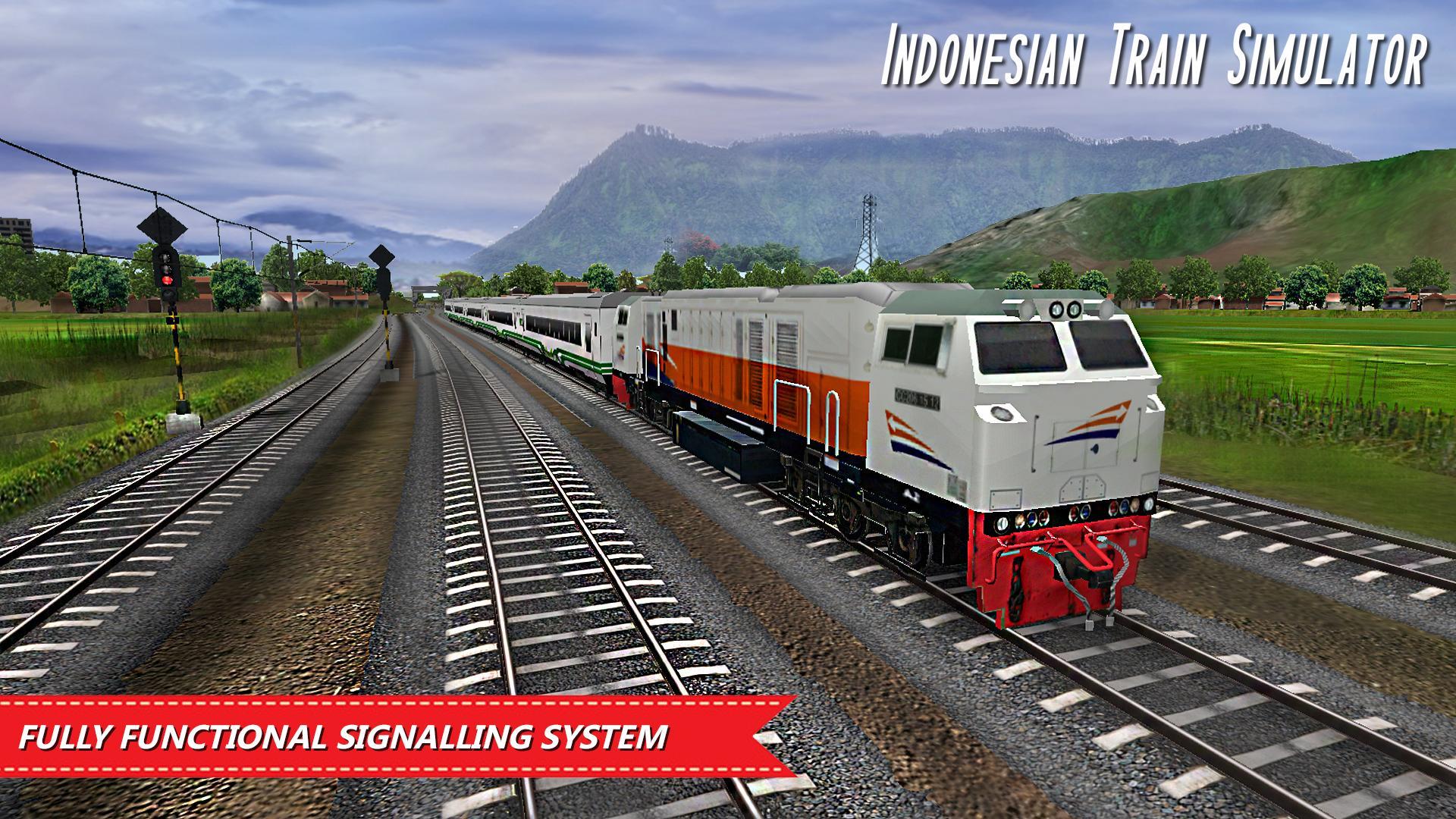 Indonesian Train Sim: Game Game Screenshot