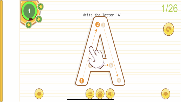 Kids Skill Learning ABC Game Game Screenshot