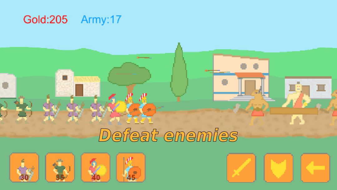 Athypolia: Spartan Defense screenshot game