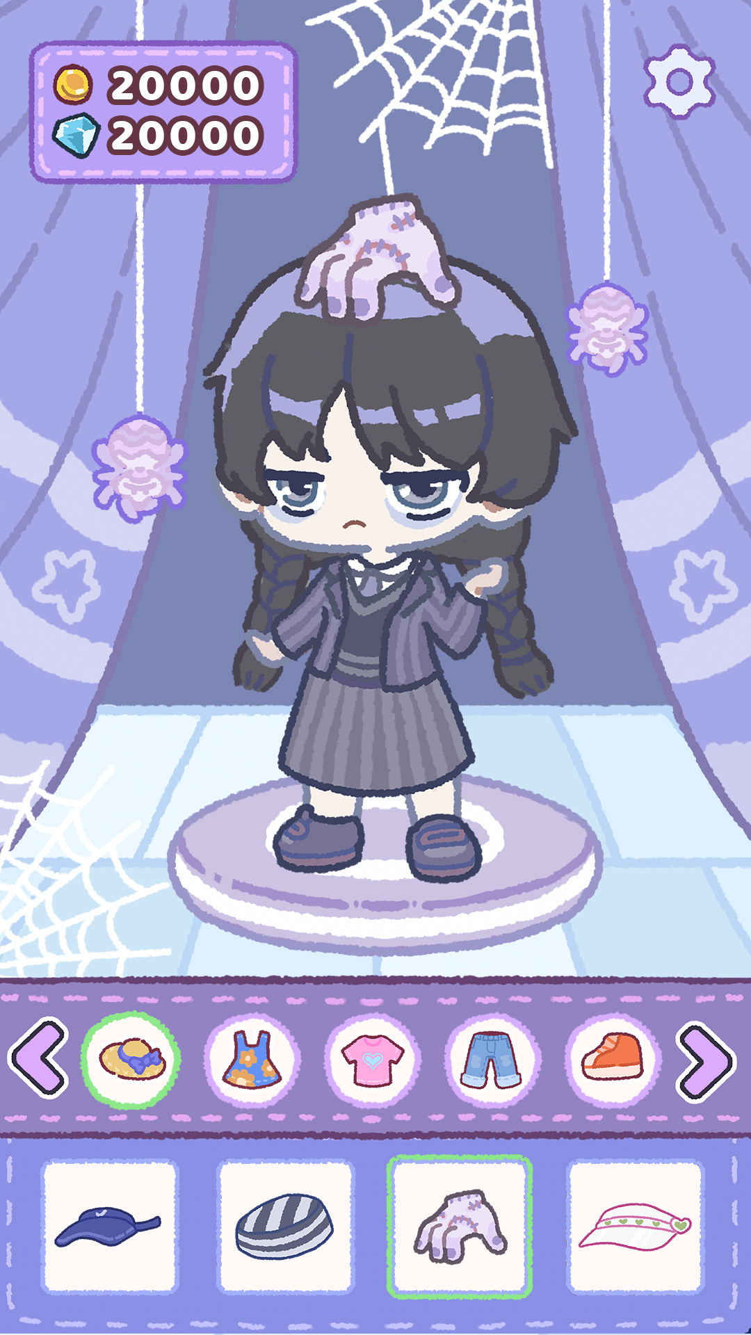 Chibi Doll Avatar Maker Outfit Game Screenshot