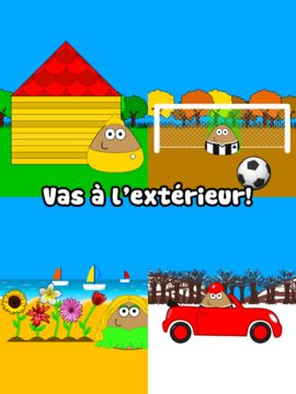 Pou Game Screenshot