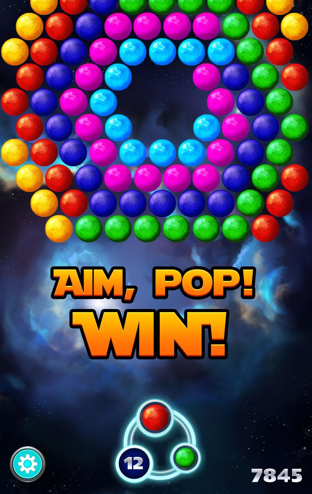 Bubble Shooter Cosmic ゲームのスクリーンショット