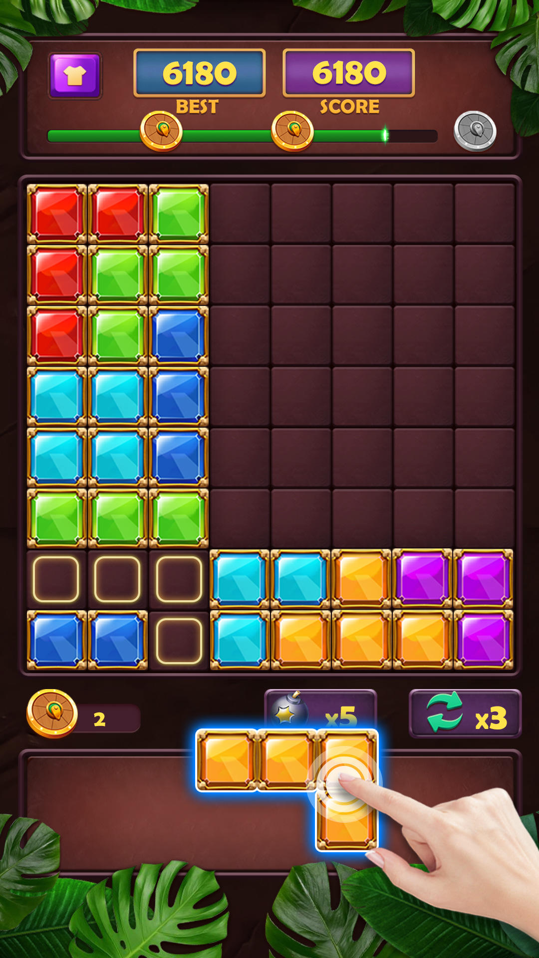 Captura de Tela do Jogo iBlock Puzzles!