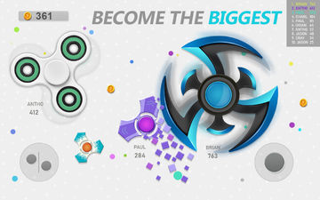 Realtime Fidget Spinner Games Game Screenshot