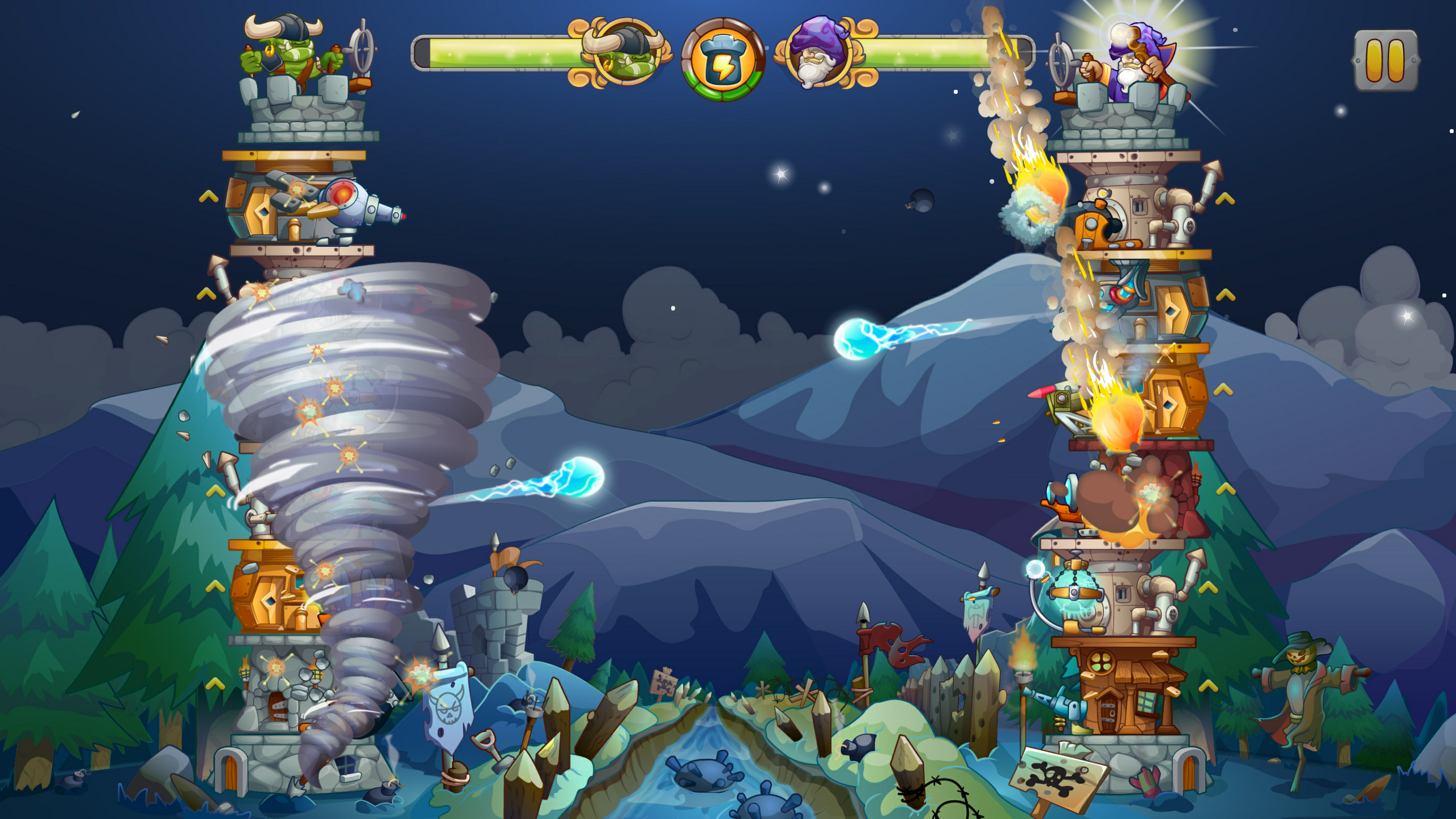 Tower Crush - Defense TD Free  Game Screenshot