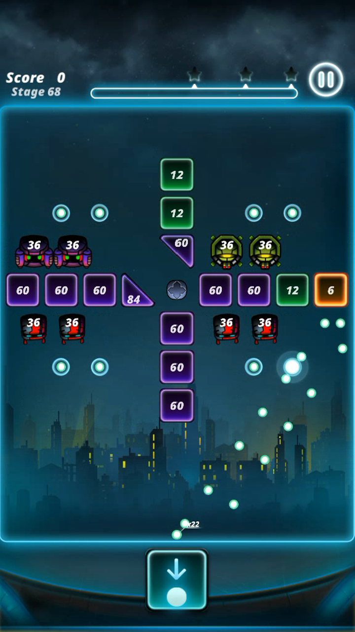 Brick puzzle master : ball vader screenshot game