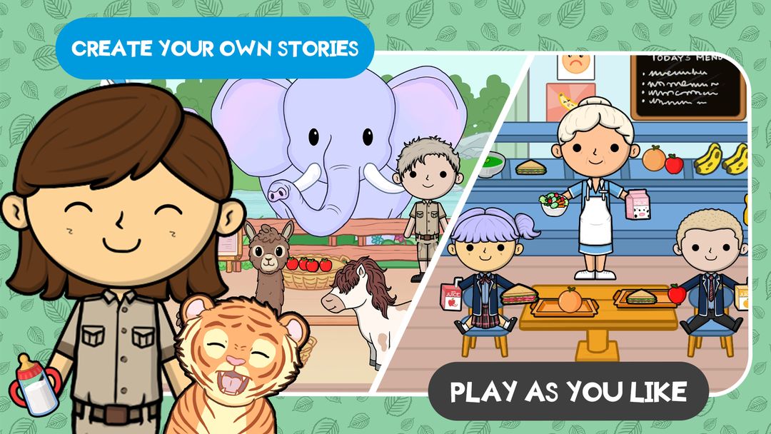 Lila's World:Create Play Learn 게임 스크린 샷