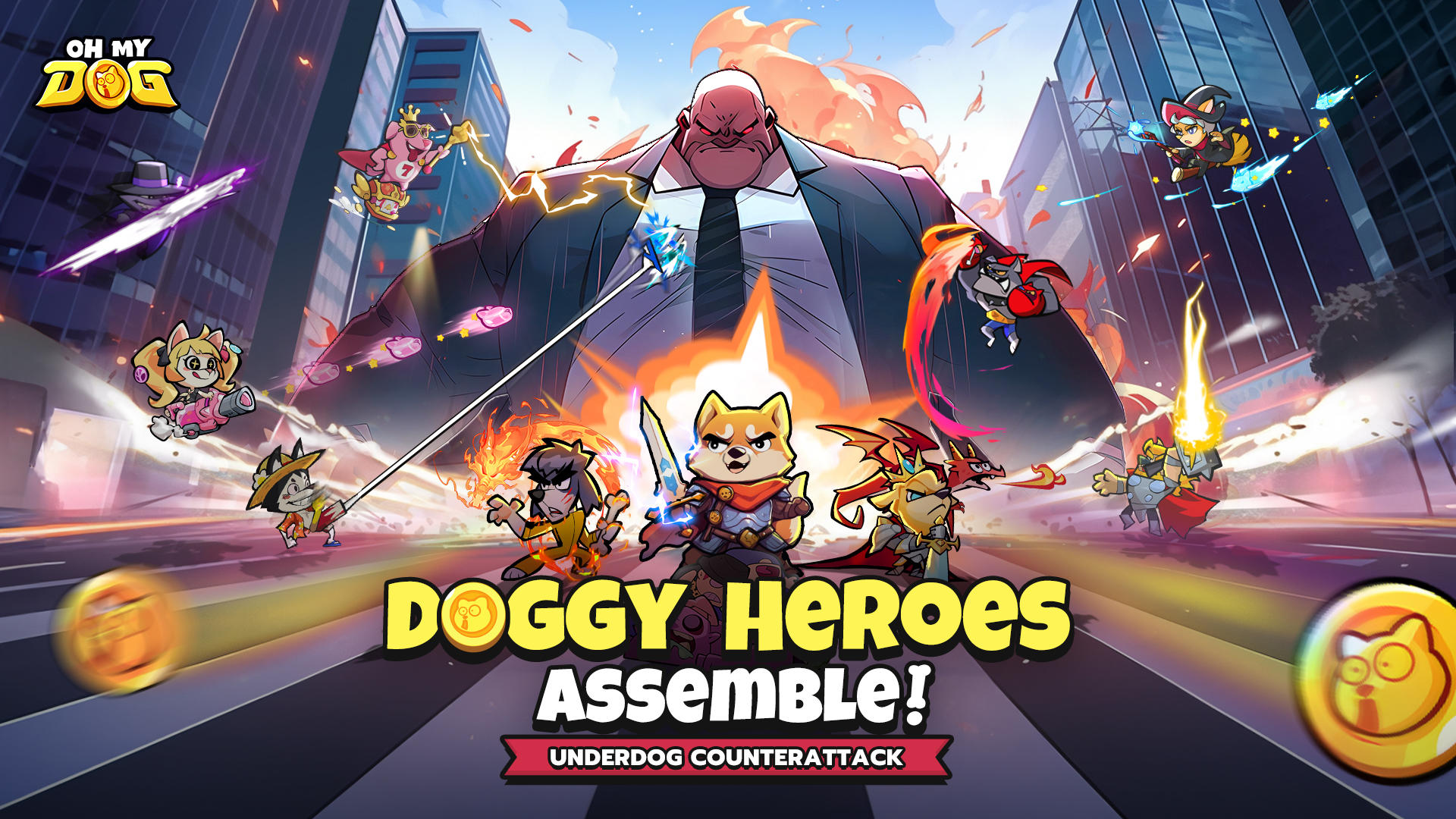 Screenshot of Oh My Dog - Heroes Assemble