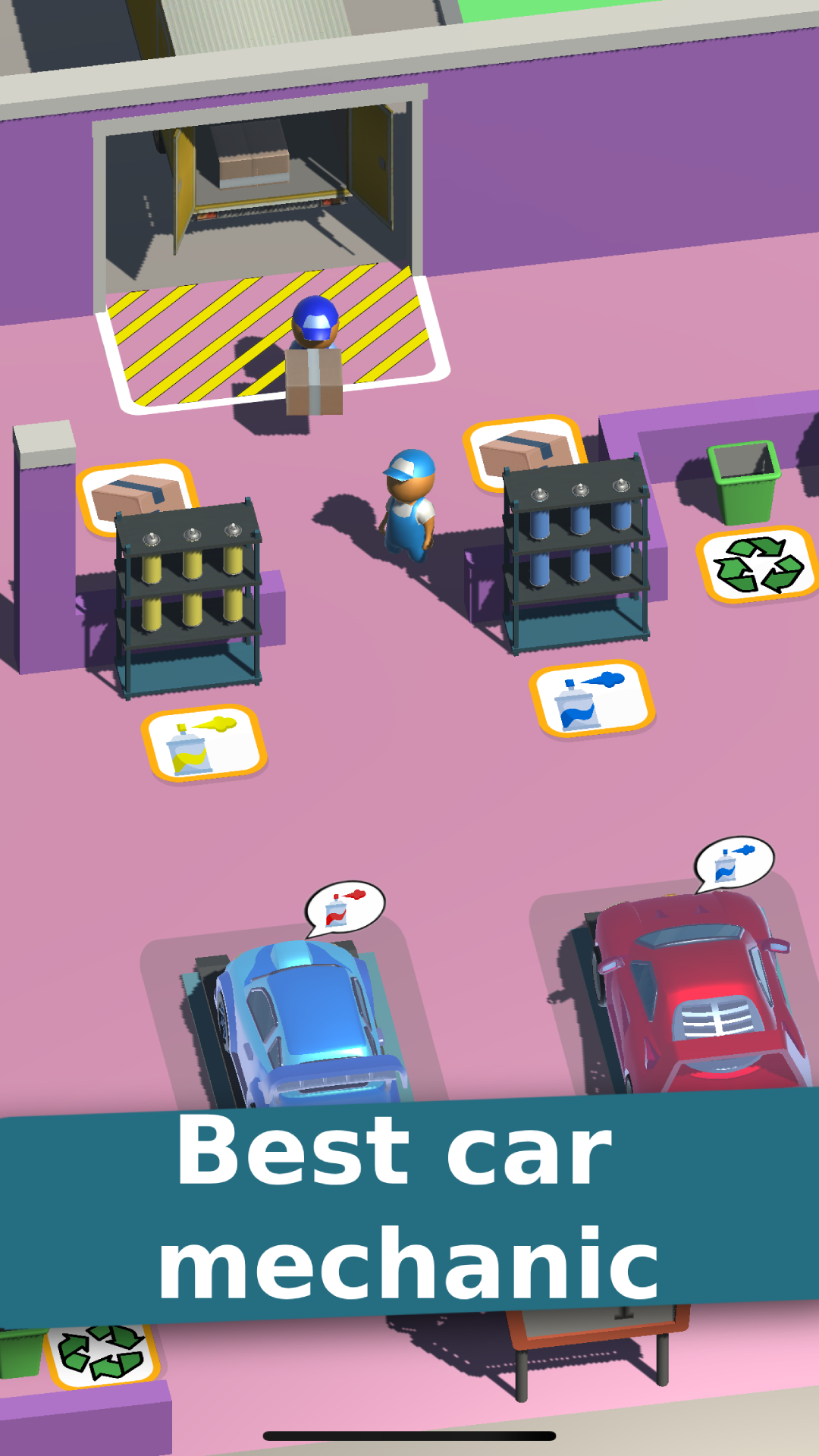 Screenshot 3 of Car Mechanic Tycoon－Idle Game 
