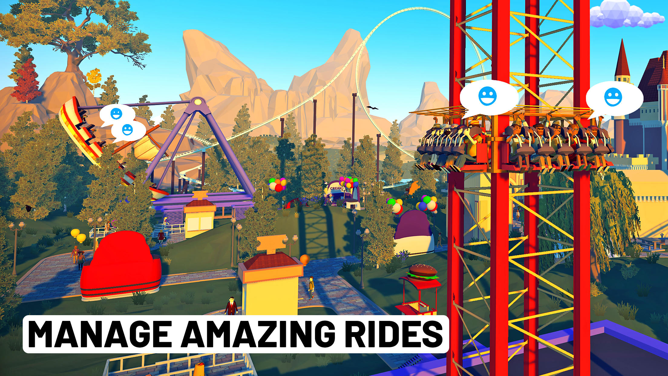 Real Coaster: Idle Game ภาพหน้าจอเกม