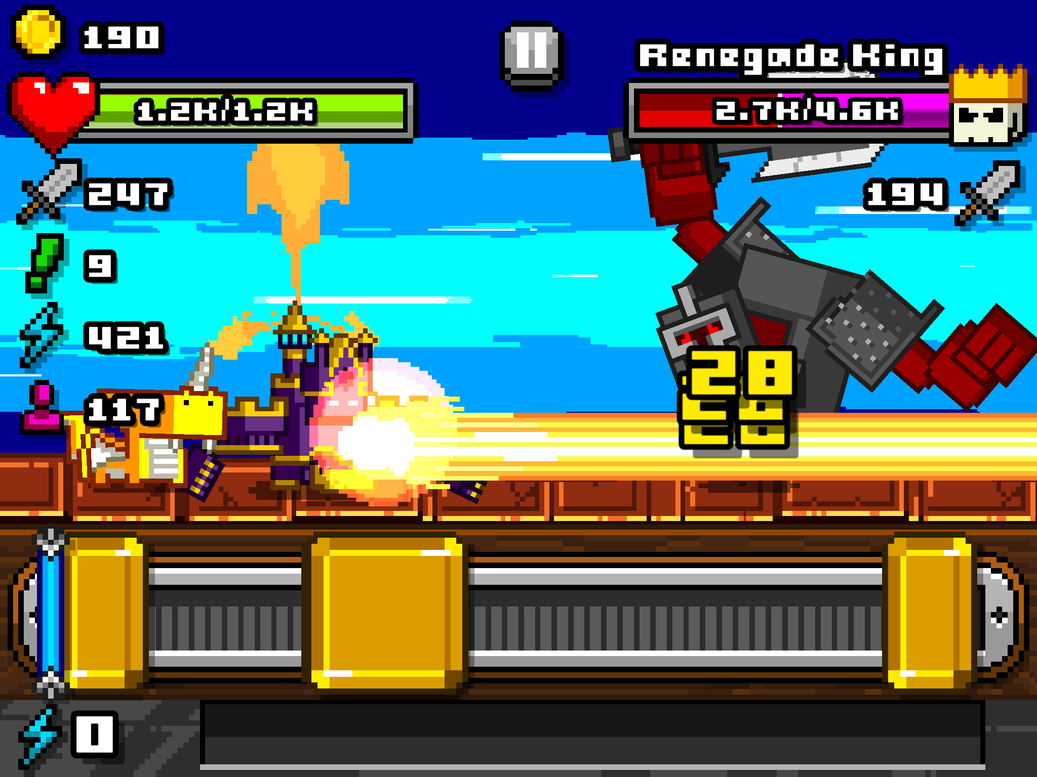 Combo Quest 2 Game Screenshot