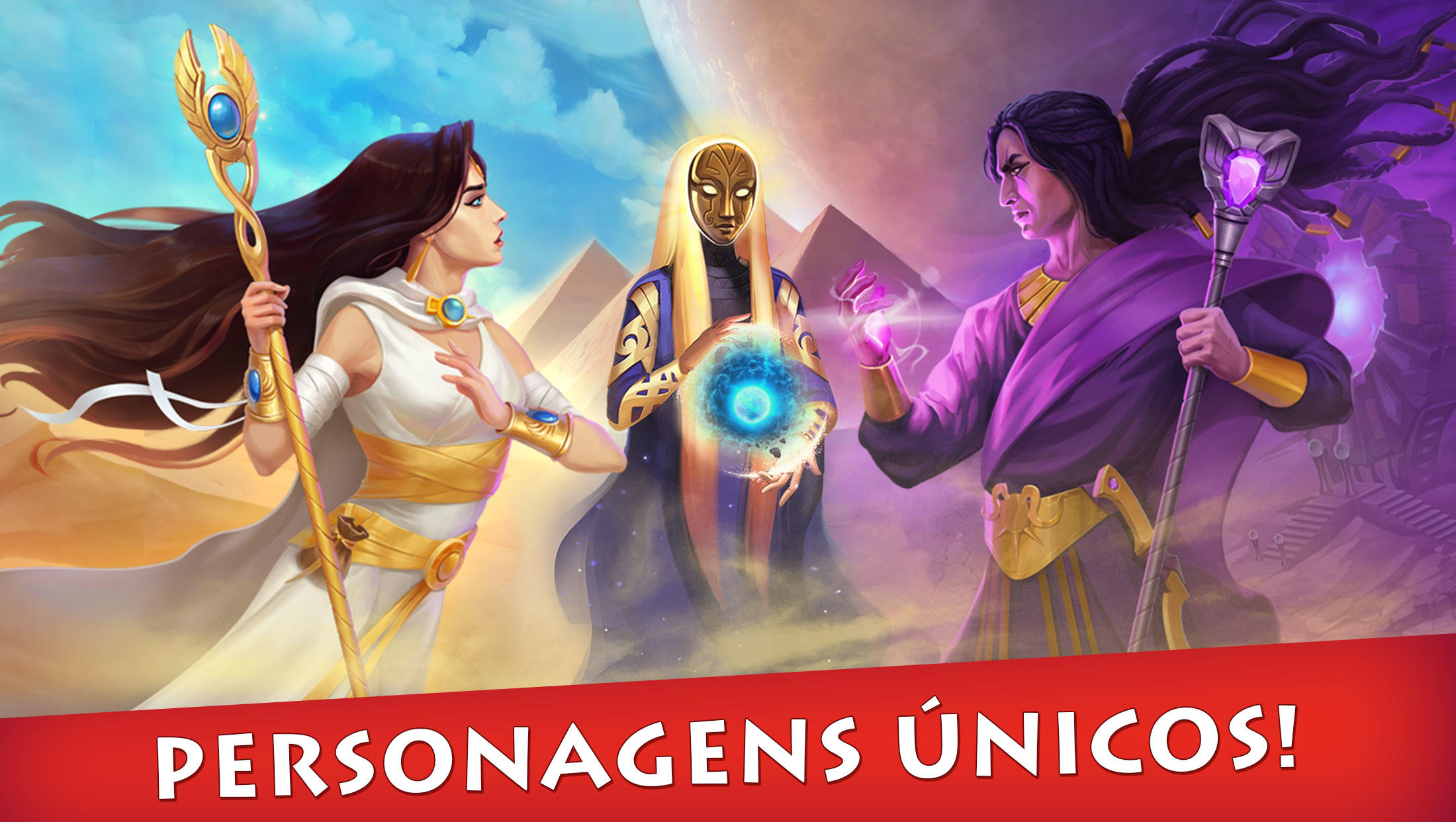 Captura de Tela do Jogo Cradle of Empires Match 3 Jogo