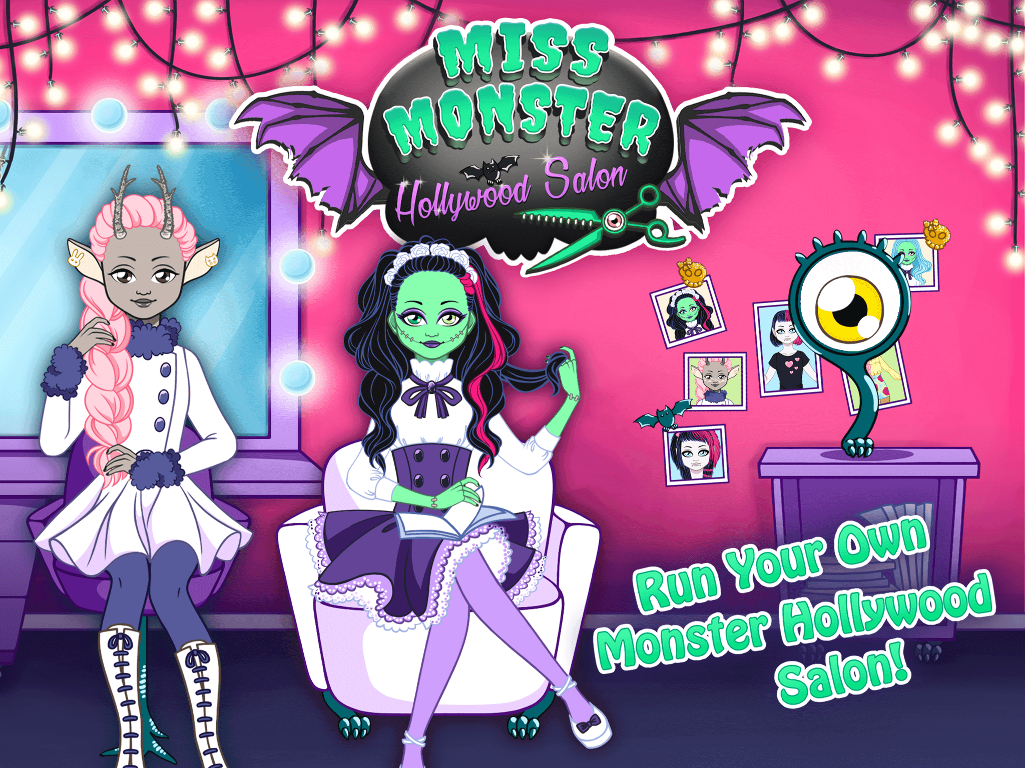 Miss Monster Hollywood Salon 게임 스크린샷