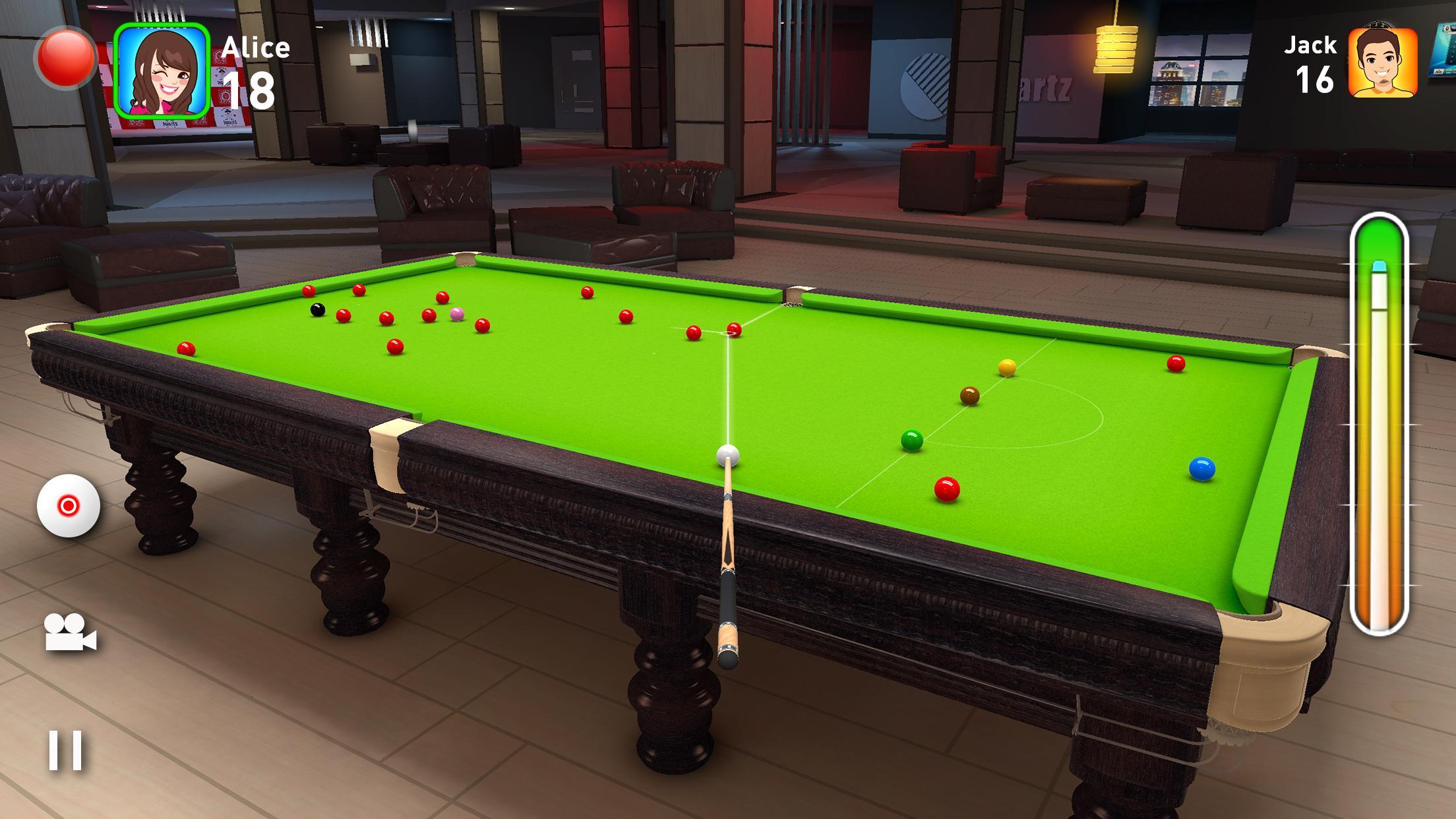 Screenshot 1 of Snooker 3D Nyata 1.26