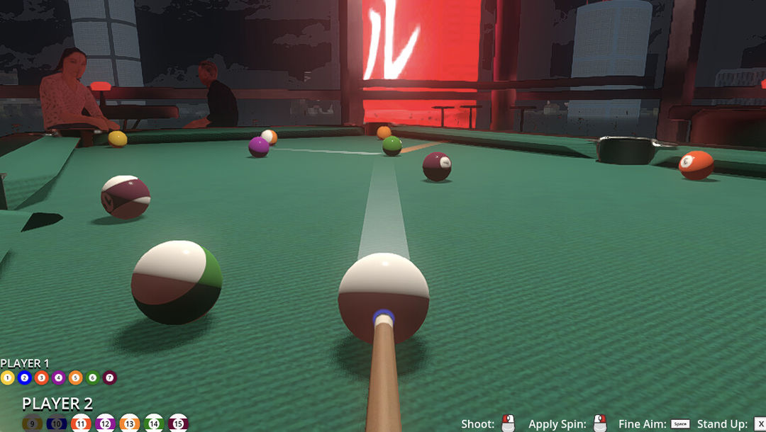 Screenshot of Friends Play Pool