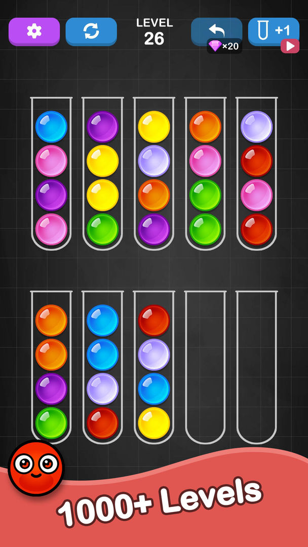 Ball Sort - Color Sorting Game ภาพหน้าจอเกม