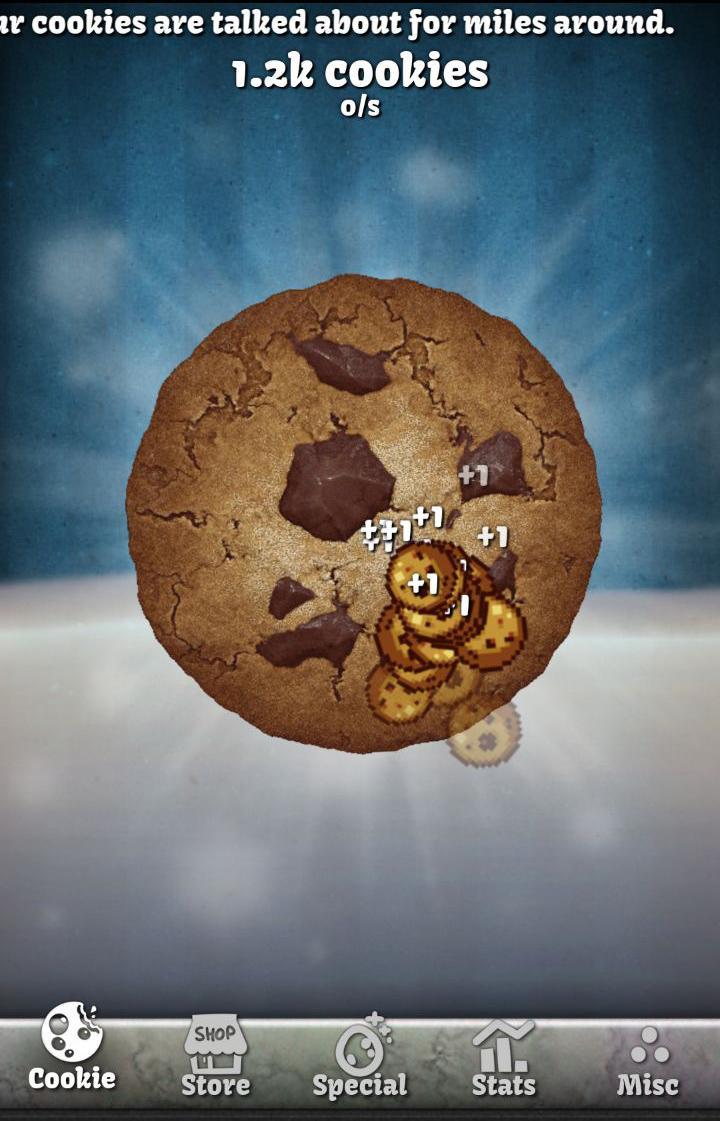 Cookie Clicker screenshot game