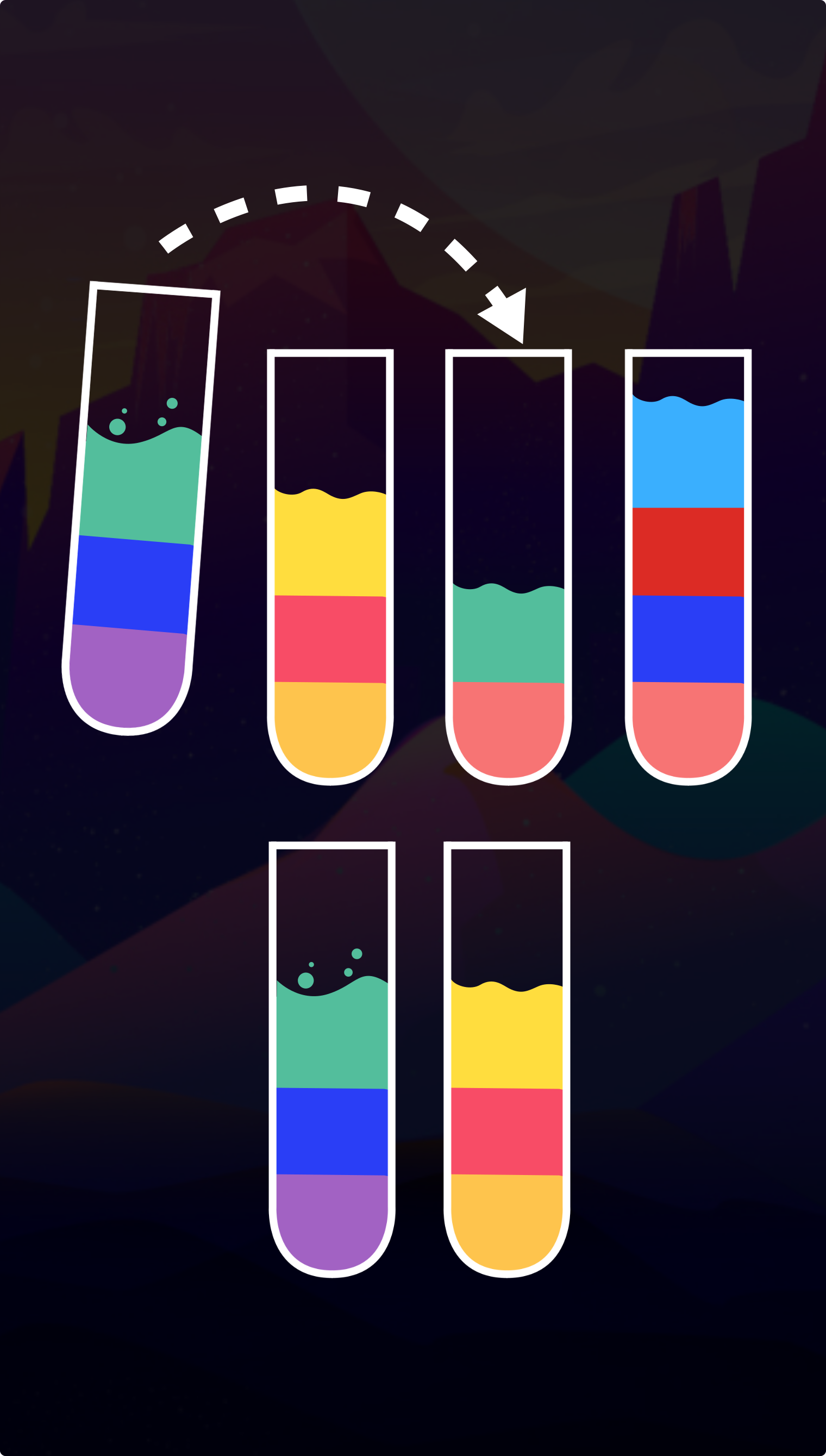 Water Sort Puzzle - Color Game Game Screenshot